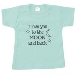 Korte mouw shirt mint moon